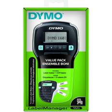 Dymo Labelmaskiner Etiketprintere & Etiketmaskiner Dymo LabelManager 160 Starter Kit with 3 Rolls D1 Label Tape
