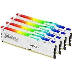 128 GB - DDR5 RAM Kingston FURY Beast RGB DDR5 5600MHz 4x32GB (KF556C40BWAK4-128)