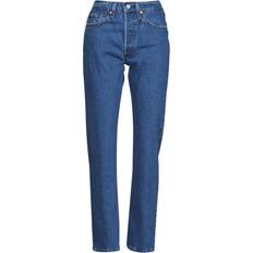 Levi's Dame - L35 - W26 Bukser & Shorts Levi's 501 Crop Jeans - Jazz Pop/Blue