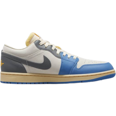 Nike 36 ½ - Blå - Unisex Sneakers Nike Air Jordan 1 Low SE Tokyo 96 - Dutch Blue/Smoke Grey/Sail