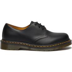 Sort - Tekstil - Unisex Lave sko Dr. Martens 1461 Smooth - Black