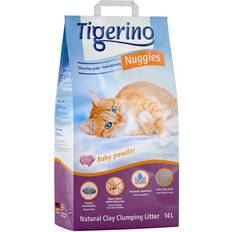 Tigerino Babypudderduft Sparepakke Nuggies Kattegrus