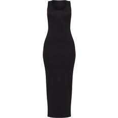PrettyLittleThing 32 - Dame Kjoler PrettyLittleThing Basic Maxi Dress - Black