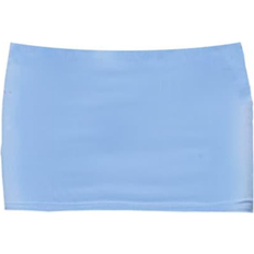 PrettyLittleThing Blå Tøj PrettyLittleThing Low Rise Slinky Micro Mini Skirt - Blue