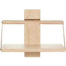 Læder - Stål Møbler Andersen Furniture Wood Væghylde 30cm