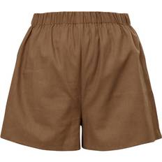 PrettyLittleThing 6 Shorts PrettyLittleThing Woven Elastic Waist Floaty Shorts - Khaki