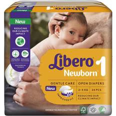 Libero Pleje & Badning Libero Newborn 1 2-5kg 24pcs