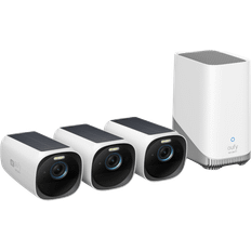 Bevægelsesdetektorer - Udendørs - miroSDHC Overvågningskameraer Eufy EufyCam 3 3-pack