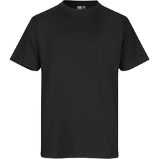Bomuld - M - Sort Tøj ID T-Time T-shirt - Black