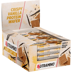 Nutramino Bars Nutramino Nutra-Go Protein Wafer Vanilla 12 stk