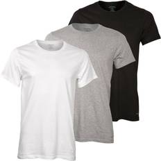 Calvin Klein Slim T-shirts & Toppe Calvin Klein Classic Fit Crewneck T-shirt 3-pack - Grey/White/Black