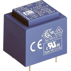 Block VB 1,5/2/18 PCB mount transformer 1 x 230 V 2 x 18 V AC 1.50 VA 83 mA