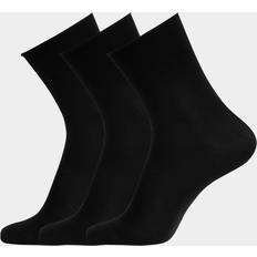 Dame Strømper Decoy Bamboo Socks 3-pack - Black