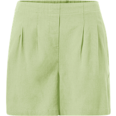 Grøn - Viskose Tøj Vero Moda Jesmilo Shorts - Green/Travel