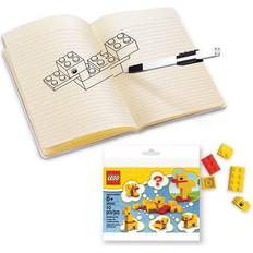 Lego Plastlegetøj Kreativitet & Hobby Lego Euromic Notes bog med rød klods, 1 pen og bygge legetøj, 12 klodser sæt. Bestillingsvare, leveringstiden kan ikke oplyses