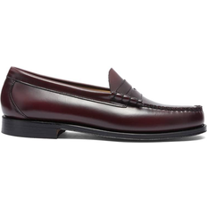 47 - 5,5 - Herre Loafers G.H. Bass Larson Weejuns Moc Penny - Wine