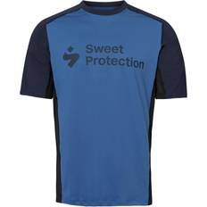 Sweet Protection Polyester Overdele Sweet Protection Hunter SS jersey 23, cykeltrøje, herre Blå