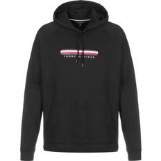 Tommy Hilfiger SeaCell Signature Tape Hoodie - Black