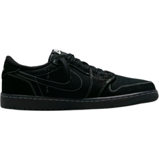 Nike 10 - Dame Sneakers Nike Air Jordan 1 Low x Travis Scott - Black Phantom