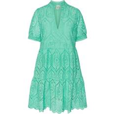 Y.A.S 8 - Grøn Tøj Y.A.S Yasholi Mini Dress - Katydid