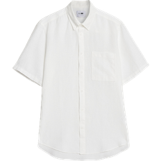 NN07 Herre Tøj NN07 Arne Linen Shirt - White