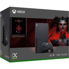 Xbox Series X Spillekonsoller Microsoft Xbox Series X 1TB Console - Diablo IV Bundle