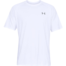 Løs - S T-shirts Under Armour Tech 2.0 Short Sleeve T-shirt Men - White / Overcast Gray