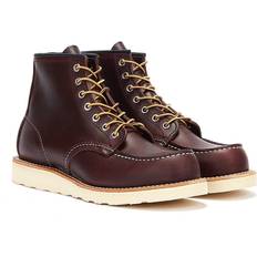 Red Wing Sort Lave sko Red Wing Men's 8847 classic toe leather boots brown