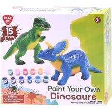 Play Kreativitet & Hobby Play Paint your own Dinos 15pcs. Fjernlager, 5-6 dages levering