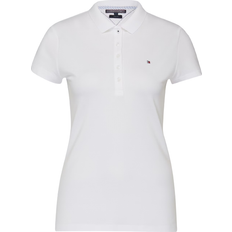 Tommy Hilfiger Stretch T-shirts & Toppe Tommy Hilfiger Chiara Polo Shirt - White