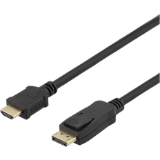 DisplayPort-kabler - HDMI DisplayPort - Han - Han Deltaco HDMI - DisplayPort M-M 10m