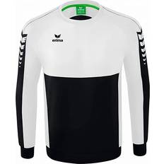 32 - Sort - Unisex Sweatere Erima Six Wings Sweatshirt Unisex - Black/White