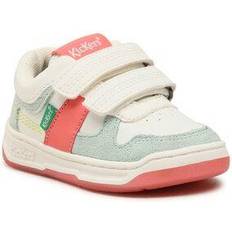 Kickers KALIDO girls's Children's Shoes Trainers in White
