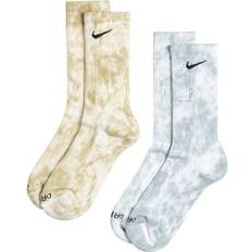 30 - Batik - Gul Tøj Nike Everyday Plus Cushioned Tie-Dye Crew Socks 2-pack - Multi-Colour