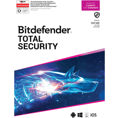 Bitdefender Kontorsoftware Bitdefender Total Security 2021
