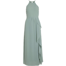 Flæse - Grøn - Korte kjoler Tøj Vila Milina Sleeveless Evening Dress - Green Environment