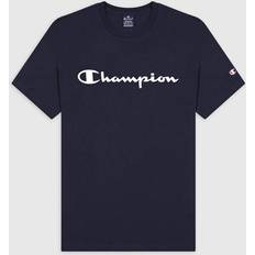 Champion Herre - XL T-shirts Champion Legacy American Classics Logo T-shirt - Navy Blue