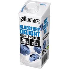 Gainomax Drikkevarer Gainomax High Protein Blueberry Delight 250ml 1 stk
