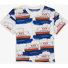 Mini Rodini T-shirts Mini Rodini Ferry AOP T-Shirt Multi -140/146