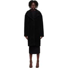 Stand Studio Black Camille Faux-Fur Coat 89900 Black FR