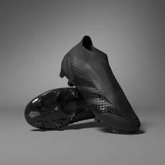 Adidas Hvid Fodboldstøvler adidas Predator Accuracy FG Nightstrike Sort Græs FG