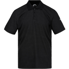 Ternede - XS Polotrøjer Slazenger Men's Check Golf Polo T-shirt - Black