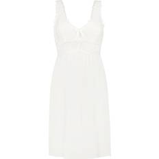 Elastan/Lycra/Spandex - Hvid Negligéer Hunkemöller Nora Lace Slip Dress - White