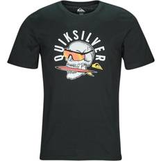 Quiksilver Bomuld T-shirts & Toppe Quiksilver Rockin Skull T-Shirt Black