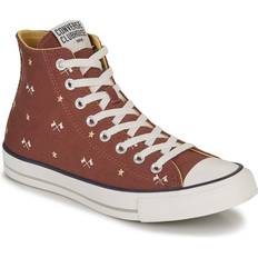 Converse 37 - Dame - Rød Sneakers Converse All Star Hi Clubhouse High Top Trainers
