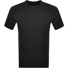 Nike Herre - M - Udendørsjakker - Økologisk materiale T-shirts Nike Men's Primary Dri-FIT Short-Sleeve Versatile Top - Black