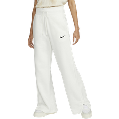 Nike 32 - 6 - Dame Bukser Nike Sportswear Phoenix Fleece Women's High-Waisted Wide-Leg Sweatpants - Ivory