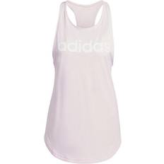 Adidas Transparent T-shirts & Toppe adidas Damen Essential Linear Inc T-Shirt, Orgrme/Royblu, 2X