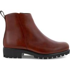 Ecco 8,5 Ankelstøvler ecco Women's Modtray Ankle Boot Leather Cognac