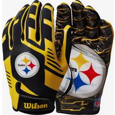 Handsker Wilson NFL Stretch Fit Pittsburgh Steelers - Black/Yellow
